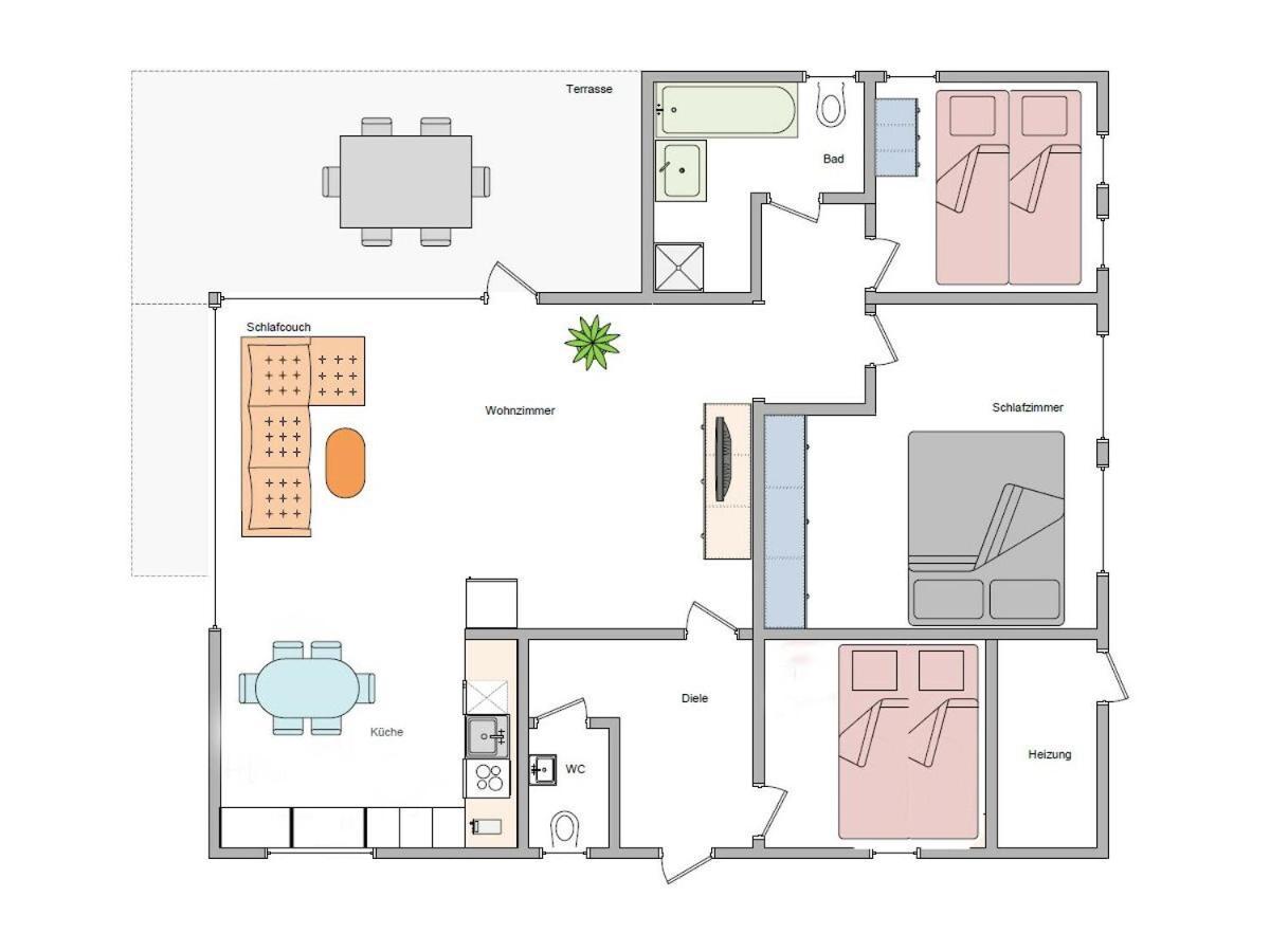 Ferienhaus Irene Meschede Eksteriør billede